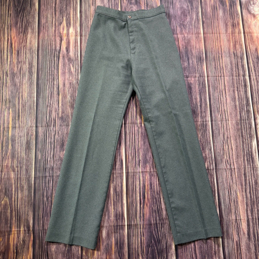 Women’s Vintage Levi’s Juniors High Waisted Gray Straight Leg Disco Pants